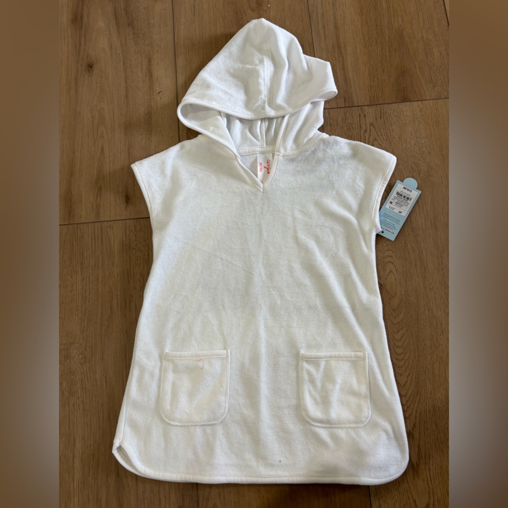 NWT Cat & Jack 4T swimsuit cover up retail $15